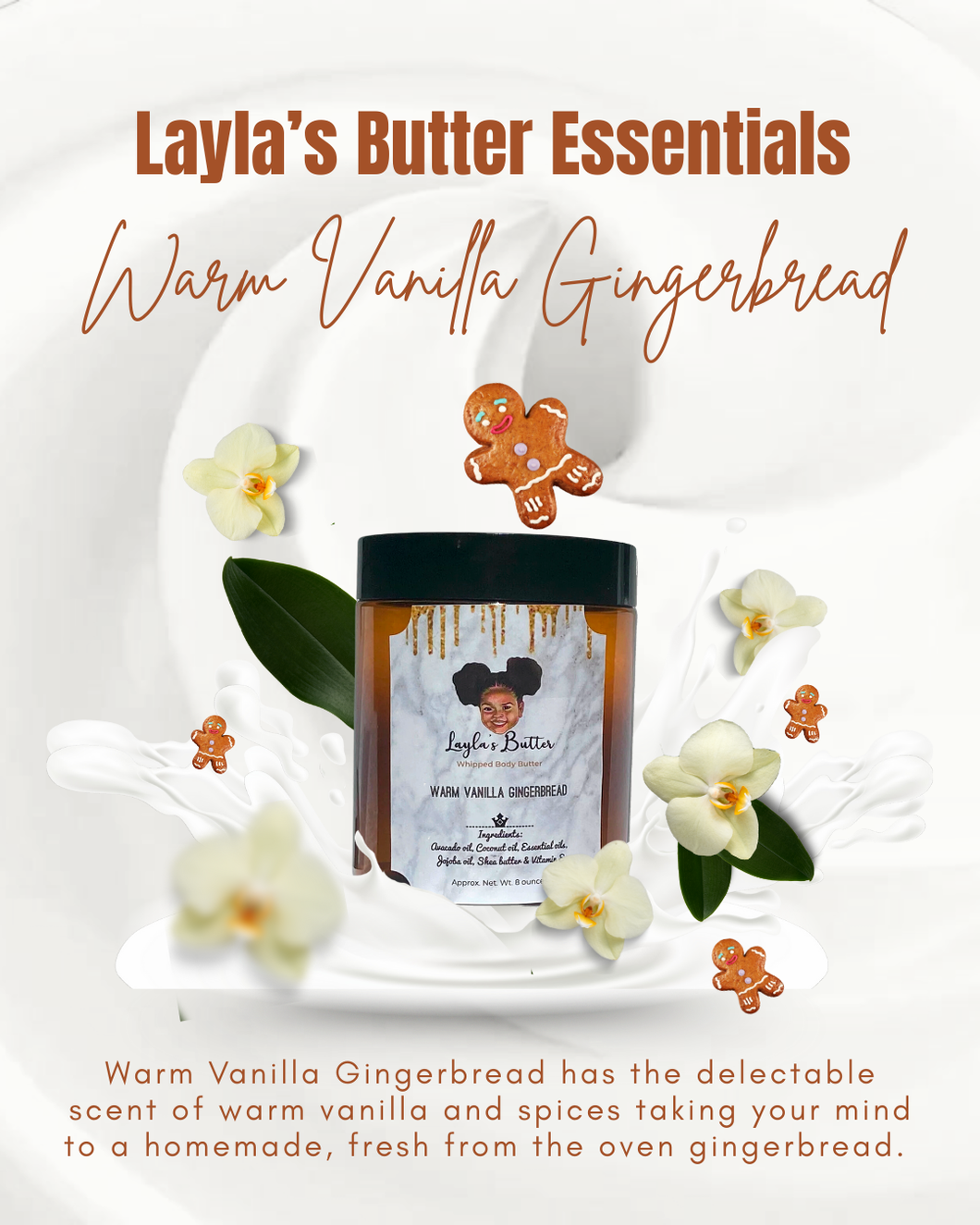 WARM VANILLA GINGERBREAD